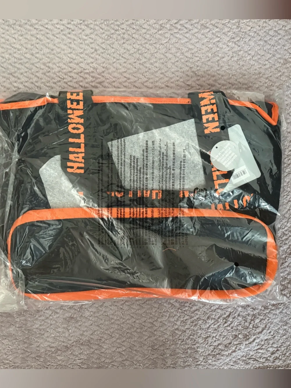 Disney Halloween Pumpkin Graphic Tote Bag NWT 🎃 🖤✨